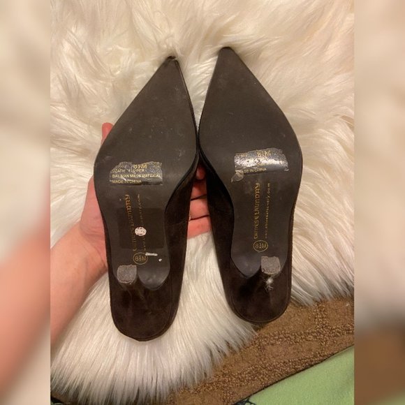 Chinese Laundry pointed toe suede heels - Picture 3 of 4